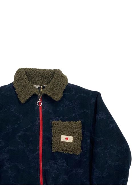 Children's wool blend jacket Manuel Ritz | MR3158BLU